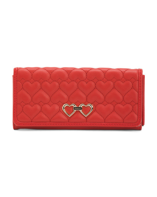 Heart Flap Wallet | TJ Maxx