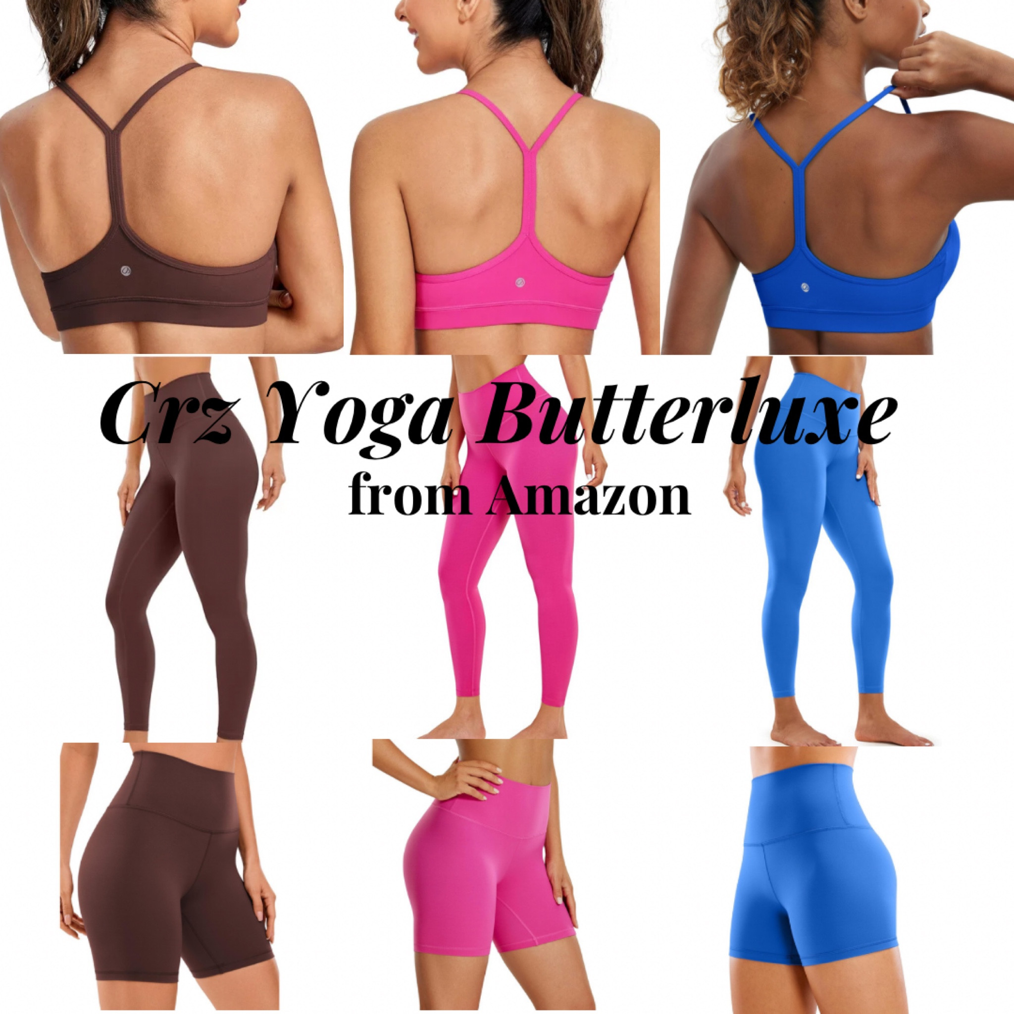 Favorite workout sets from Amazon that I believe are lululemon dupes 🩷⭐️😊

#LTKfindsunder100 #LTKfindsunder50 #LTKfitness