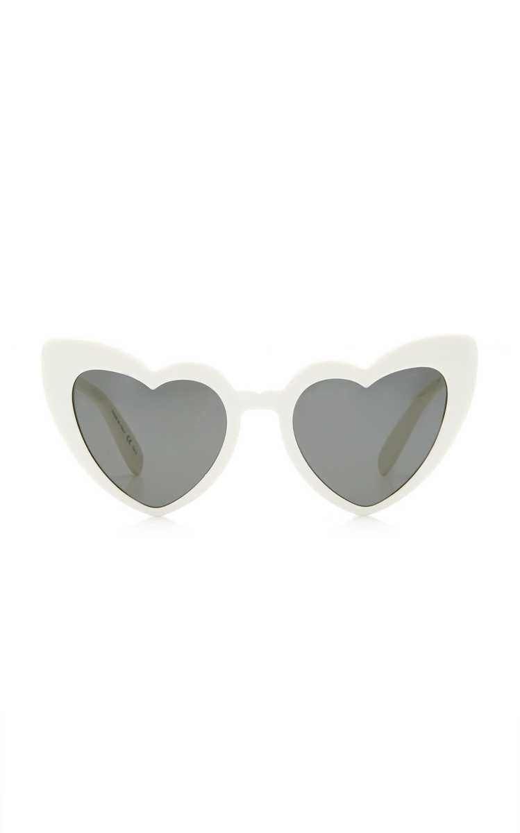 Loulou Heart-Shaped Acetate Sunglasses | Moda Operandi (Global)