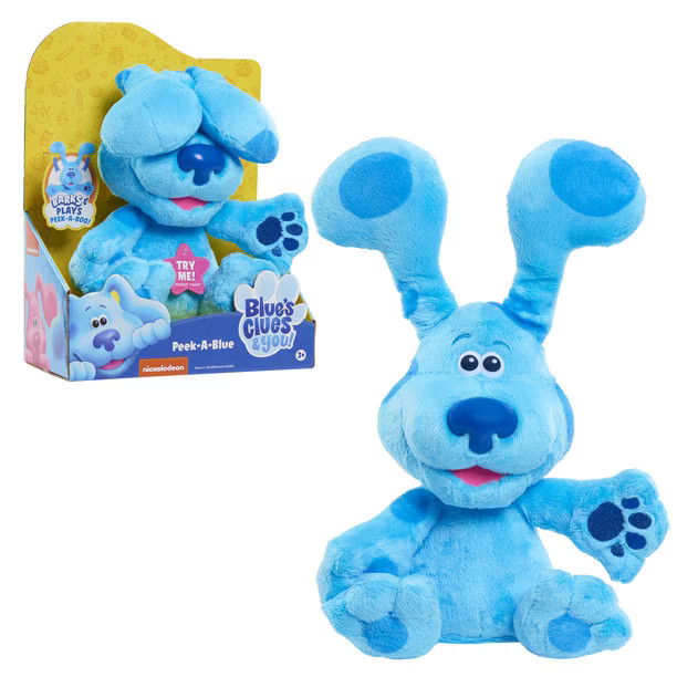 Blue’s Clues & You! Peek-A-Blue, 10-inch feature plush, Ages 3 + | Walmart (US)
