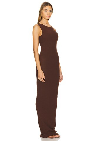 Knit Tank Maxi Dress in Brown | Revolve Clothing (Global)