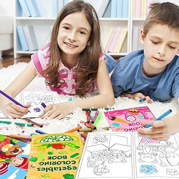 24Pack Small Coloring Books for Kids Ages 4-8, 8-12, Bulk Coloring Books for Kids Ages 2-4, Kids ... | Amazon (US)