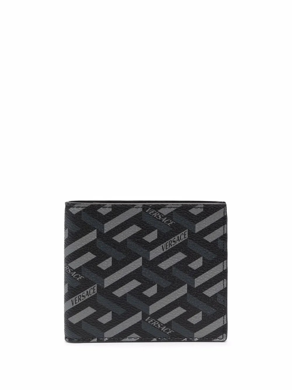 Versace Greca-print bi-fold Wallet - Farfetch | Farfetch Global