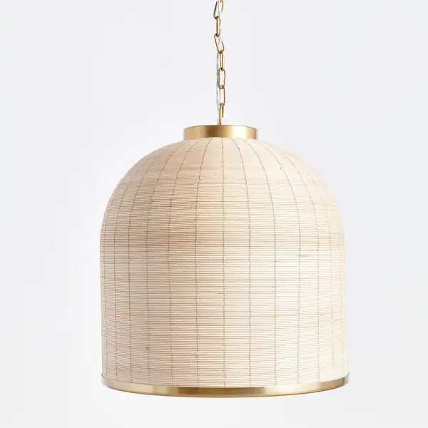Maye Dome Pendant - White | Bed Bath & Beyond