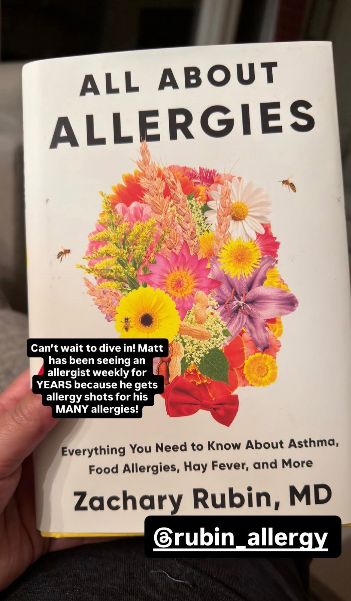 Can’t wait to dive into this book! Matt has been seeing an allergist weekly for YEARS because he gets allergy shots for his MANY allergies!

#LTKselfcare #LTKdayinmylife #LTKSeasonal