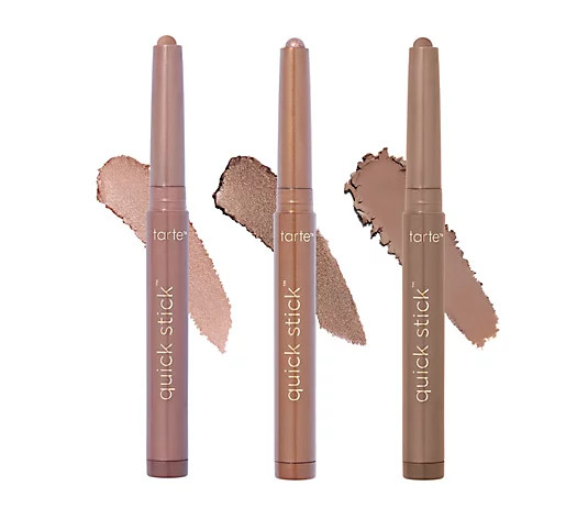 tarte Quick Stick Waterproof Shadow Stick Trio - QVC.com | QVC