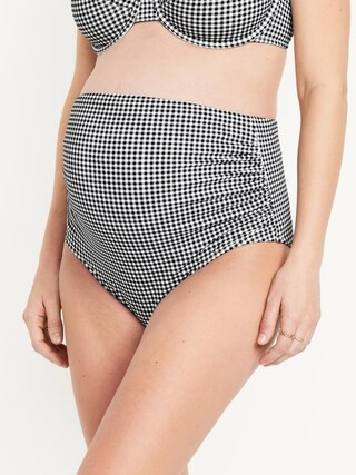 Maternity High-Waisted Swim Bottoms | Old Navy (US)