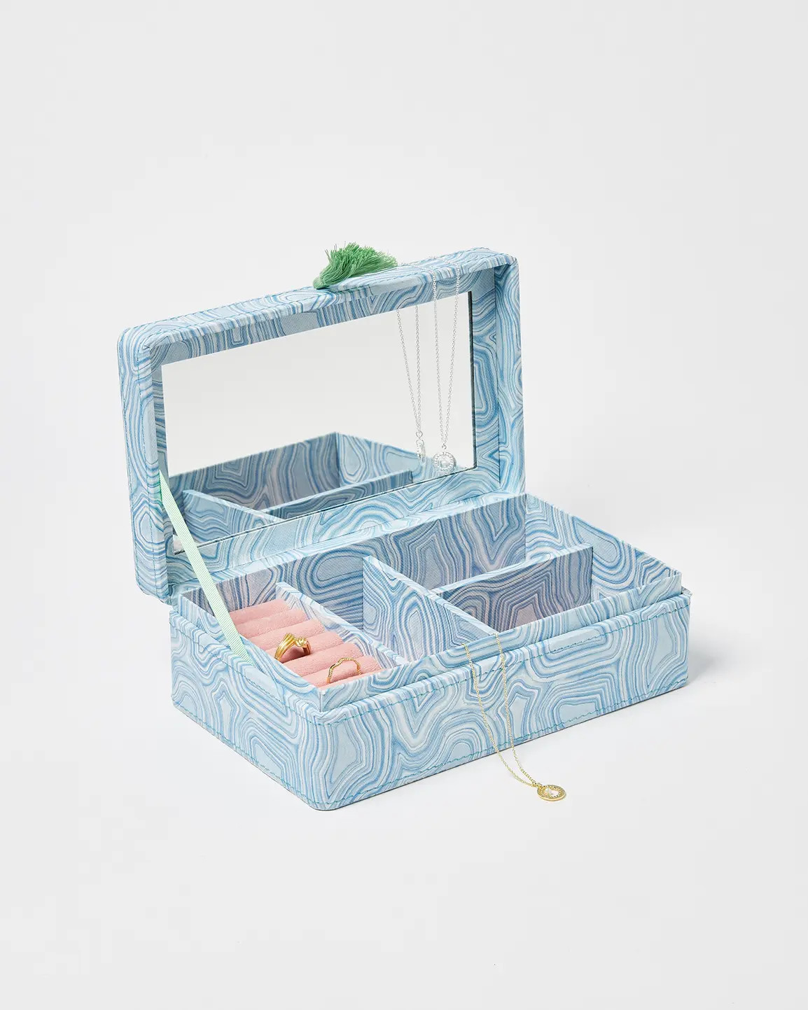 Natura Printed Paper Jewellery Box | Oliver Bonas IE | Oliver Bonas (Global)