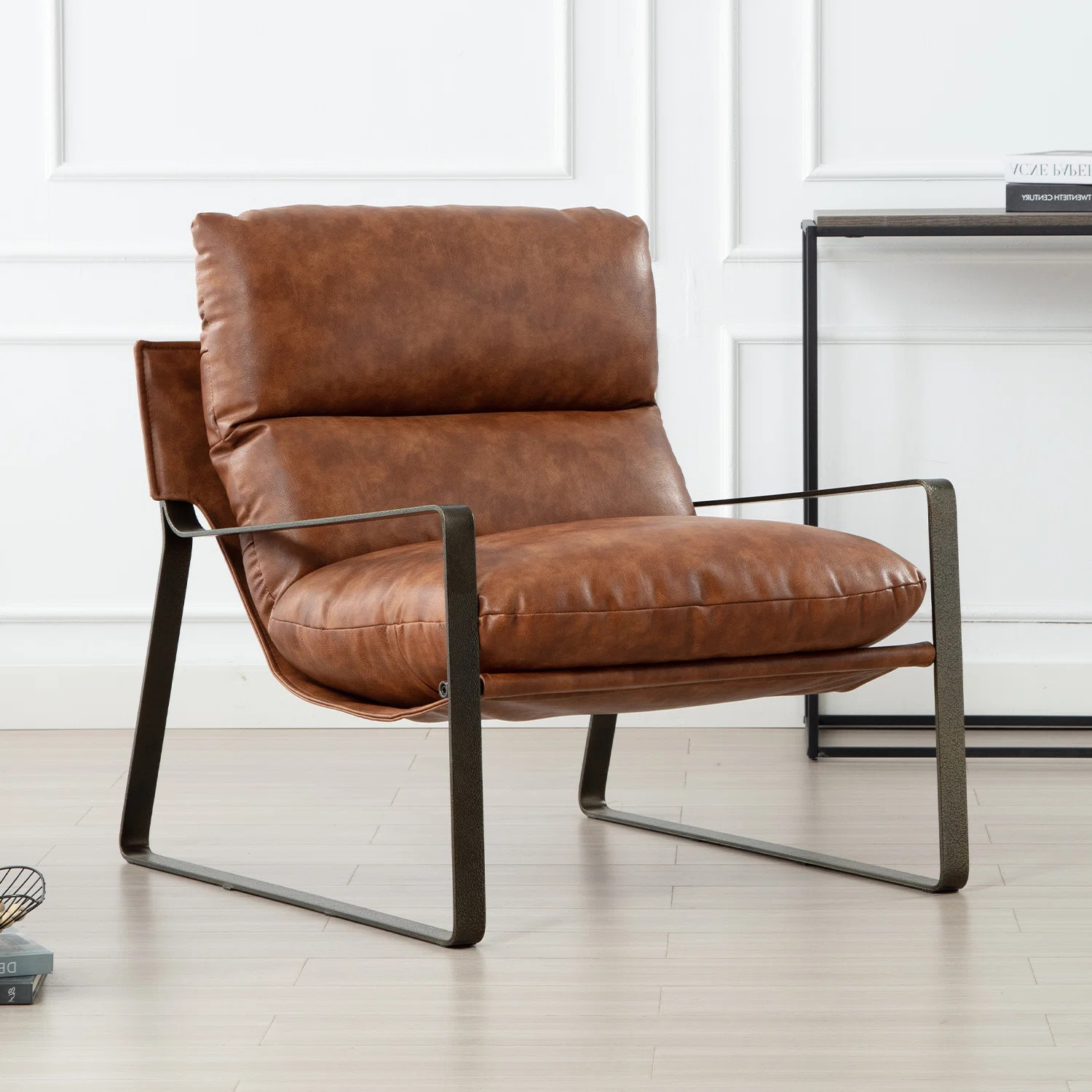Gerani Faux Leather Armchair | Wayfair North America