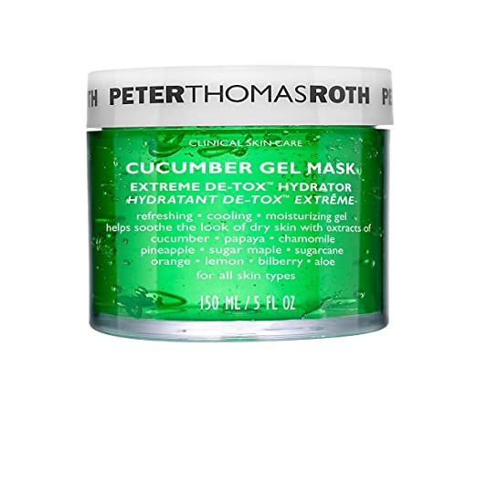 Peter Thomas Roth Cucumber Gel Mask Extreme De-Tox Hydrator, Cooling and Hydrating Facial Mask, H... | Amazon (US)