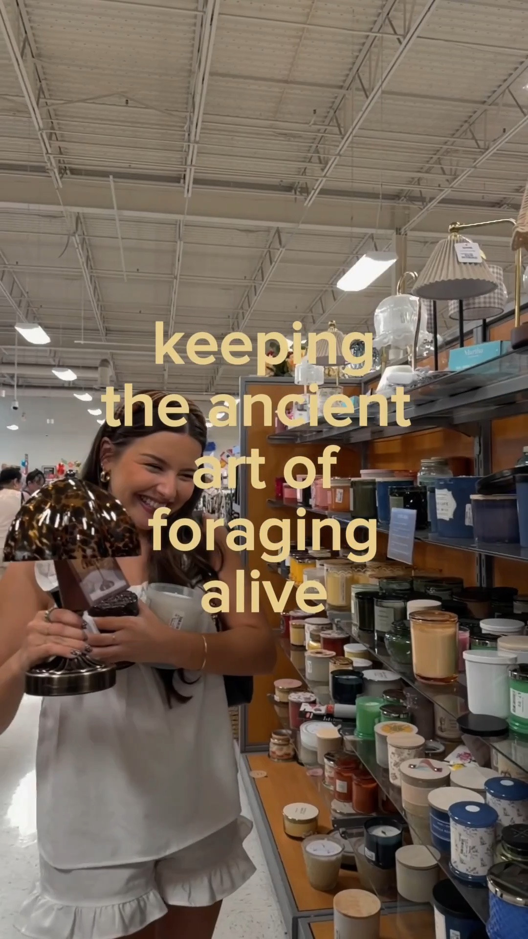 Spending all my time at TJMaxx, like nature intended