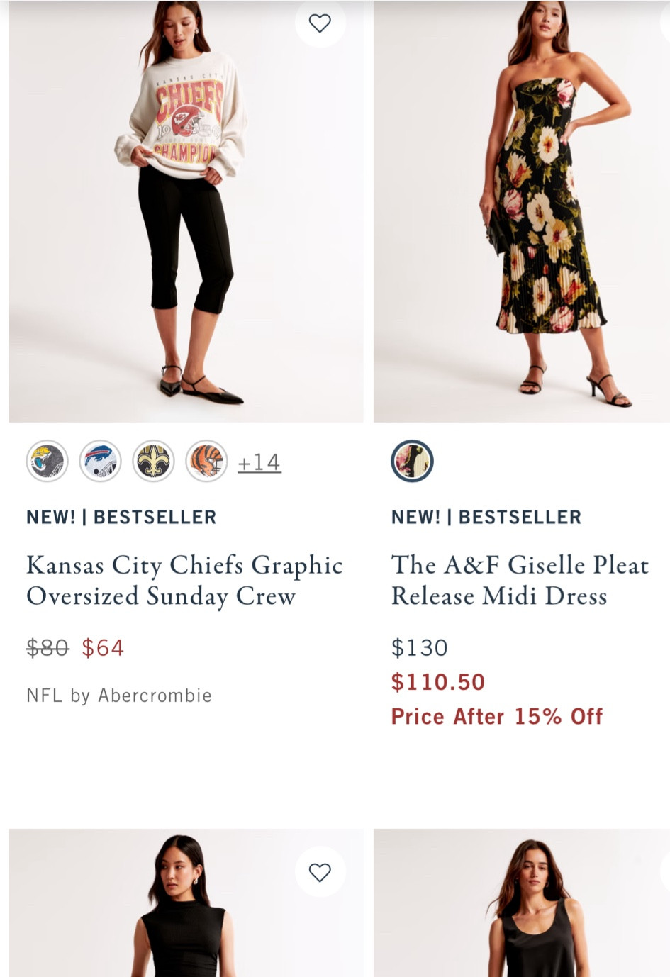 Recent Abercrombie finds 

#LTKSeasonal #LTKFindsUnder100 #LTKWorkwear