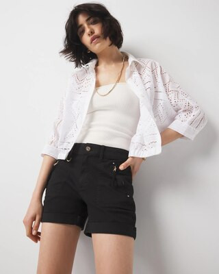 Mid-Rise Pret-A-Play Shorts | White House Black Market