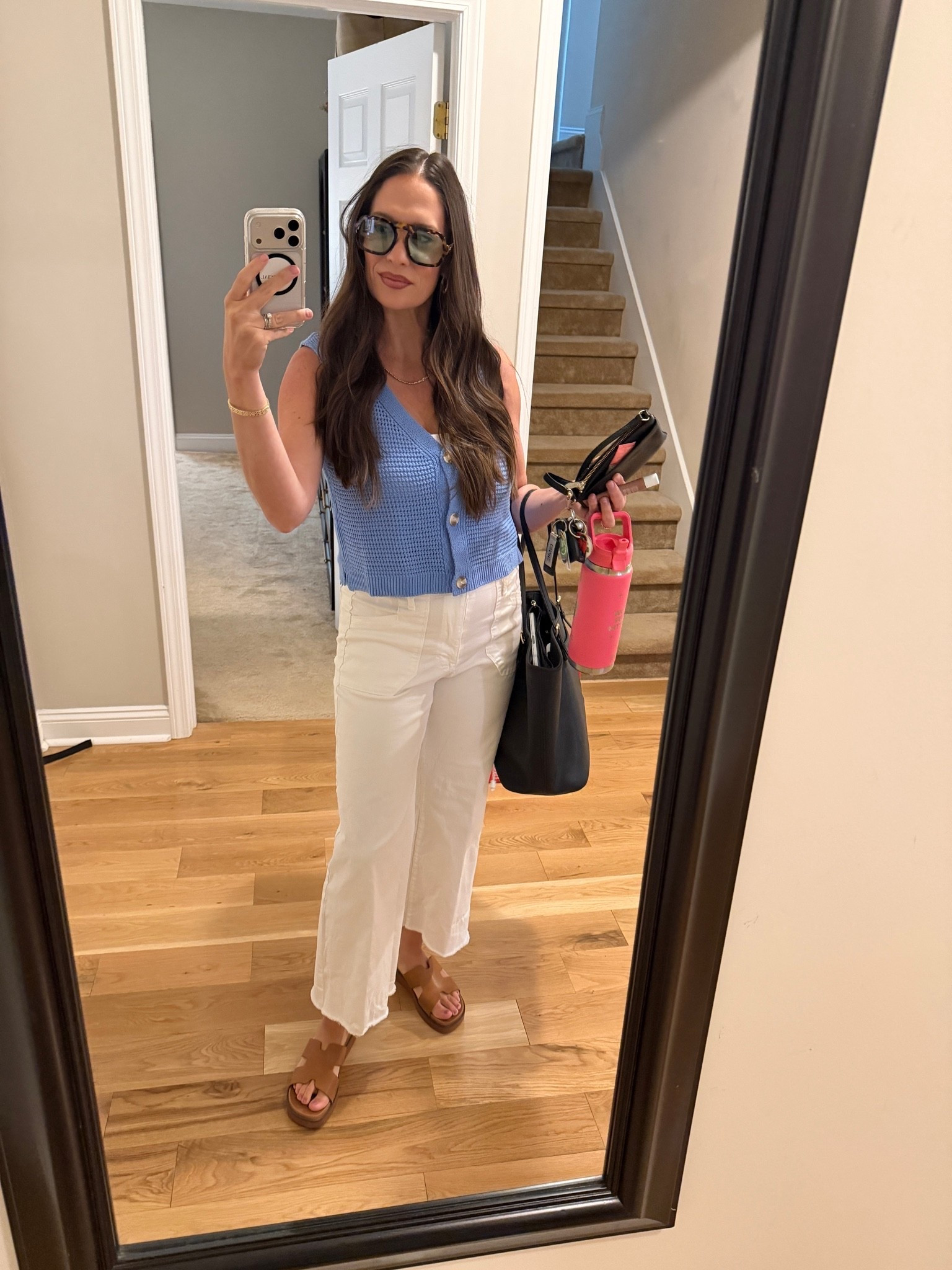 Photoshoot Day with a client and the theme was blue so this crochet top was perfection.  This top is also breastfeeding friendly! Wearing a L.

#LTKMidsize #LTKootd #LTKmomlife