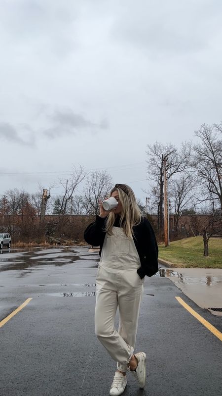this view isn’t anything to ride home about, but it’s the cards were delt on this rainy Friday. 

Headband is Carol & Kay Boutique. Overalls, originally from Old Navy years ago but I found an Amazon pair super similar. Also this shirt, new favorite. Total Free People dupe. I have it in three colors    

#LTKworkwear