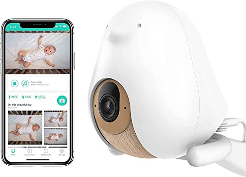CuboAi Plus Smart Baby Monitor: Sleep Safety Alerts for Covered Face, Danger Zone & Sleep Analytics - 1080p HD Night Vision Camera, 2 Way Audio, Cry & Temperature Detection (Incl. 3 Stand Options) | Amazon (US)