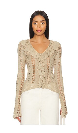 Ruffle Sweater | Revolve Clothing (Global)