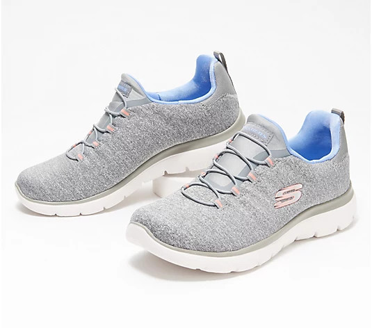 Skechers Summits Washable Mesh Bungee Slip-On Sneakers | QVC