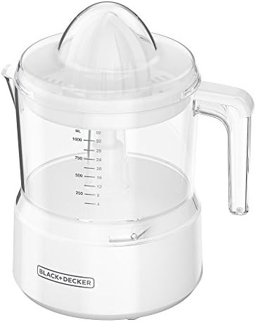 BLACK+DECKER 32oz Citrus Juicer, White, CJ650W,Small | Amazon (US)