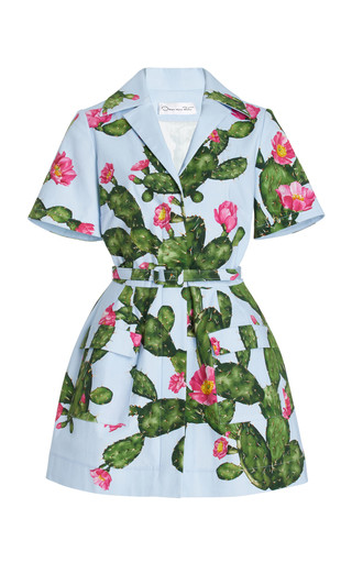 Collared Cotton Twill Mini Dress | Moda Operandi (Global)