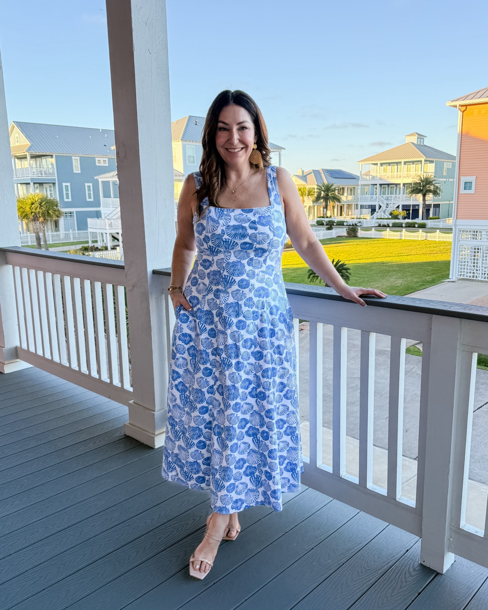@abercrombie  beach dress runs true to size, large 

#LTKMidsize #LTKOver40 #LTKTravel