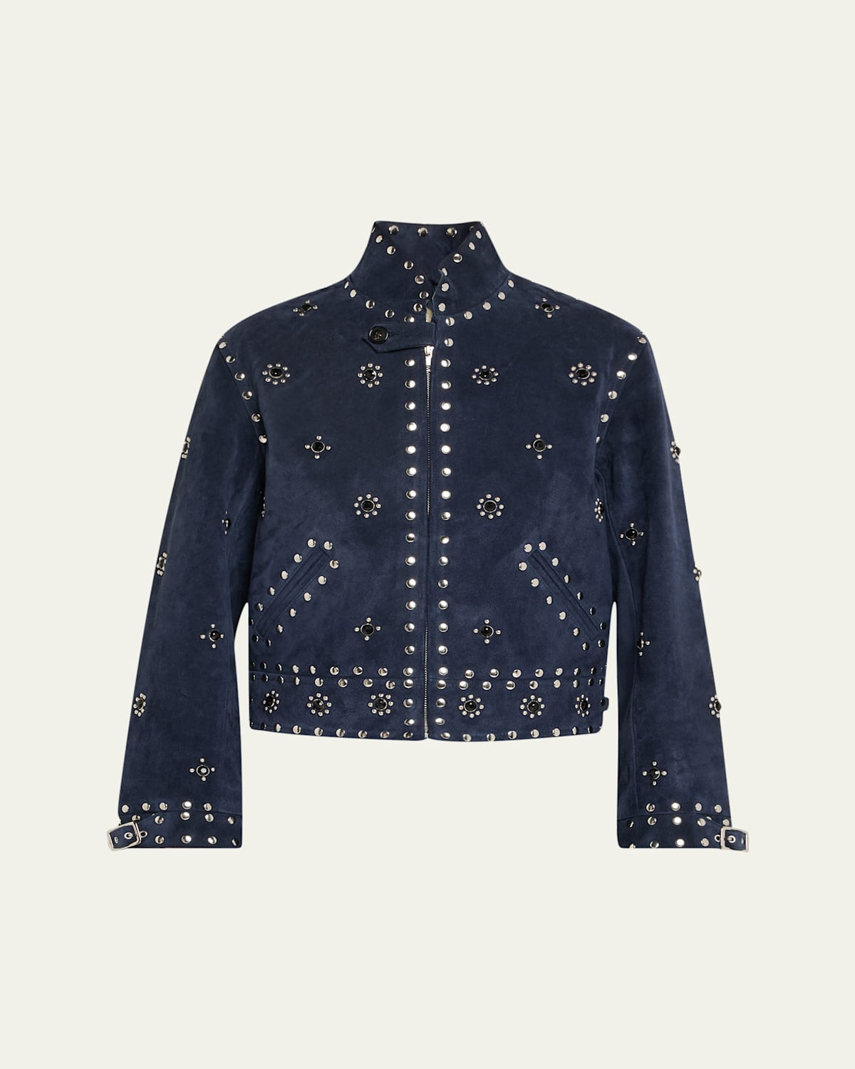 Howard Studded Suede Jacket | Bergdorf Goodman