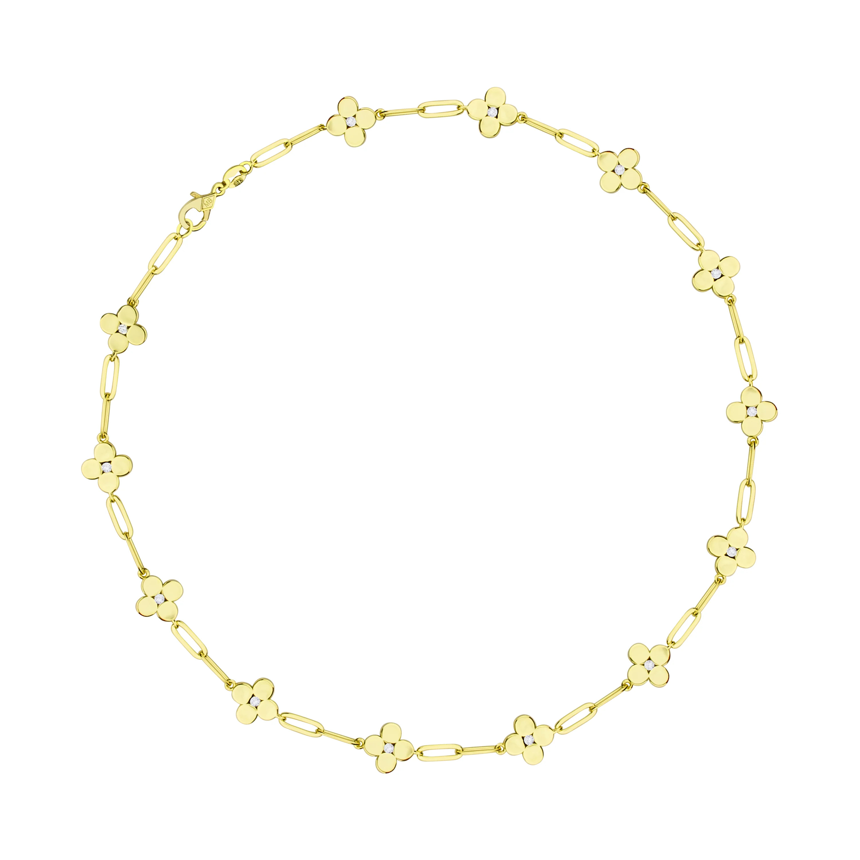 Flower Dot Necklace | MB Styles