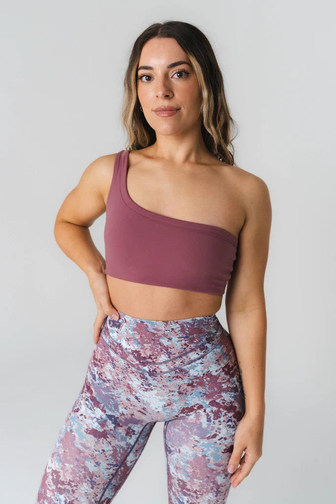 Cloud II™ Asym Bra - Mauve | Vitality
