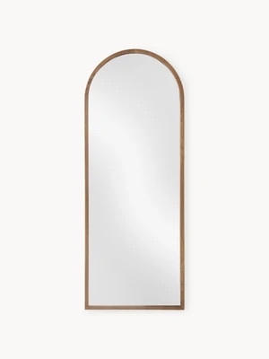 Full-Length Leaner Mirror Levan with Oak Wood Frame | Westwing UK