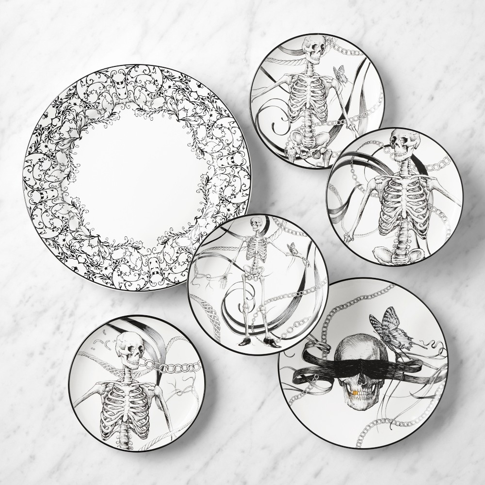 Rory Dobner Skull 12-Piece Dinnerware Set | Williams-Sonoma