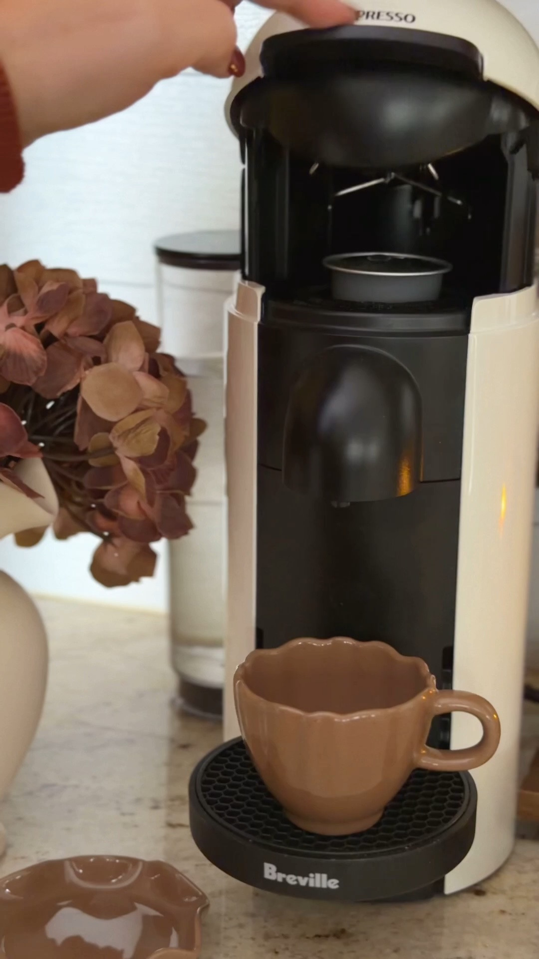 Fall mornings just feel better with a fresh espresso ☕️🍂 I’m making my morning coffee with my Nespresso and adding a few simple fall touches to my kitchen counter! 

I linked my Nespresso machine along with my favorite fall kitchen decor and countertop finds so you can recreate this cozy little coffee moment at home. 🤎

Fall kitchen decor | Nespresso coffee machine | espresso maker | fall coffee bar | cozy kitchen decor | autumn home decor | kitchen counter decor | fall home finds | coffee station ideas | neutral fall decor | cozy fall kitchen

#LTKSeasonal #LTKHome