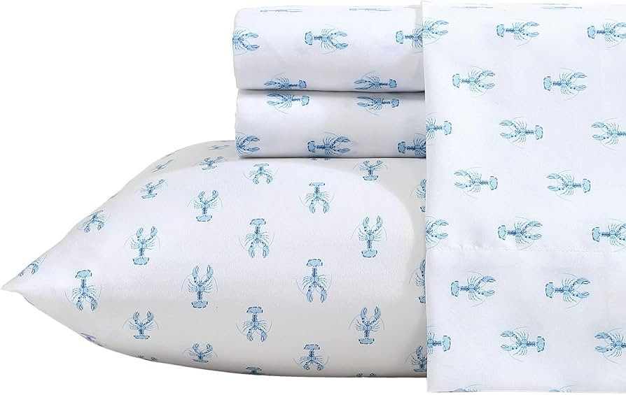 Nautica - Sheet Set, Breathable & Cooling Microfiber Bedding with Matching Pillowcase, Deep Pocke... | Amazon (US)