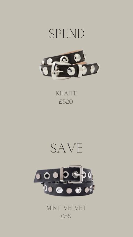 Spend or save
Mint velvet studded belt, save 20% off today with the code: SUMMER20



#LTKsale #LTKsummer #LTKuk