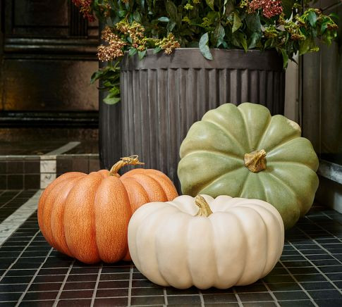 Faux Pumpkins &amp; Gourds | Pottery Barn (US)