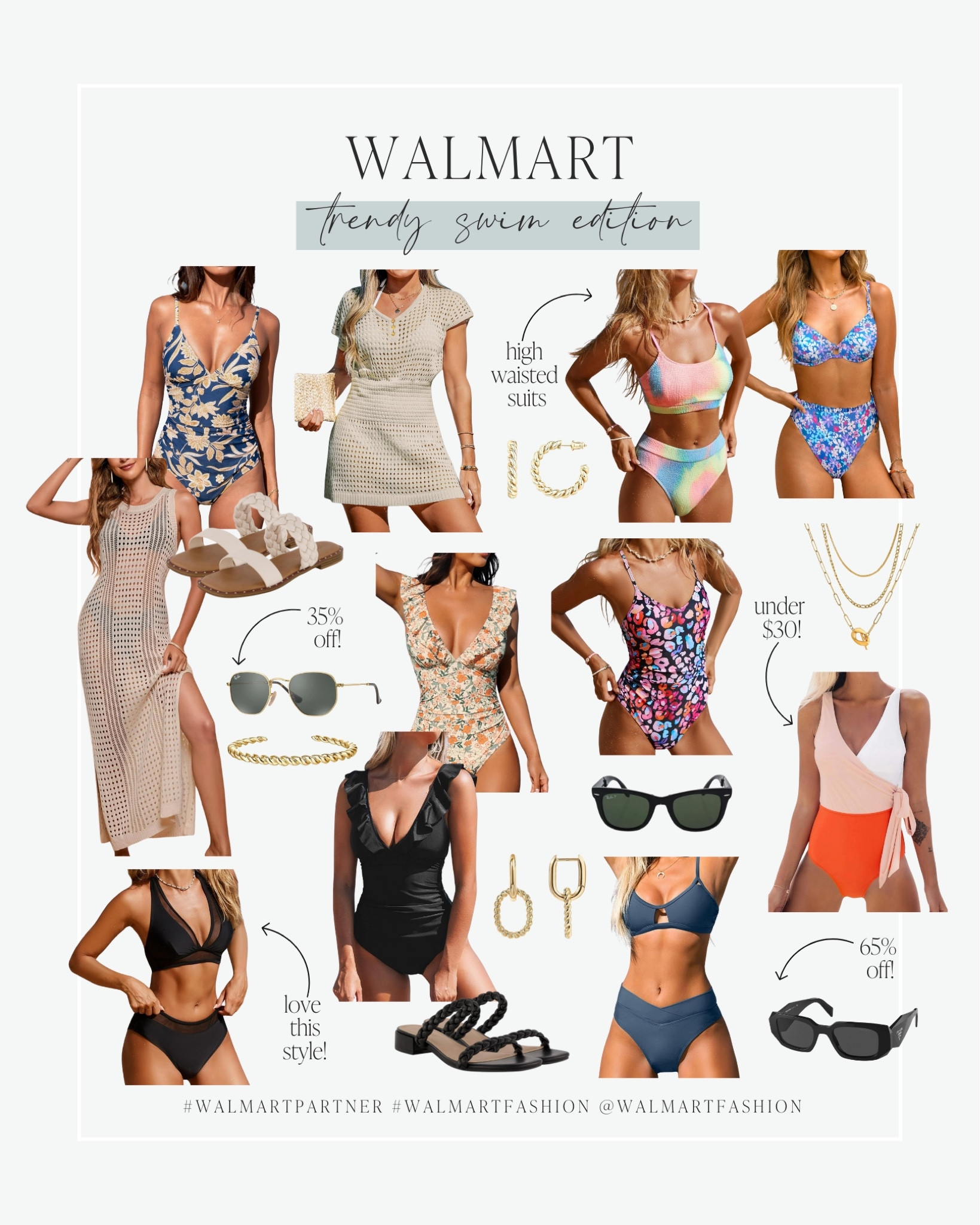 I found the cutest swimsuits, shoes, and accessories from @walmart! 😍 Don't miss these amazing deals! 👏🏻 #walmartpartner #walmartfashion @walmartfashion

Come stay awhile, Walmart finds, cute swimsuits for women, designer sunglasses, stylish summer finds 

#LTKSaleAlert #LTKSwim #LTKStyleTip