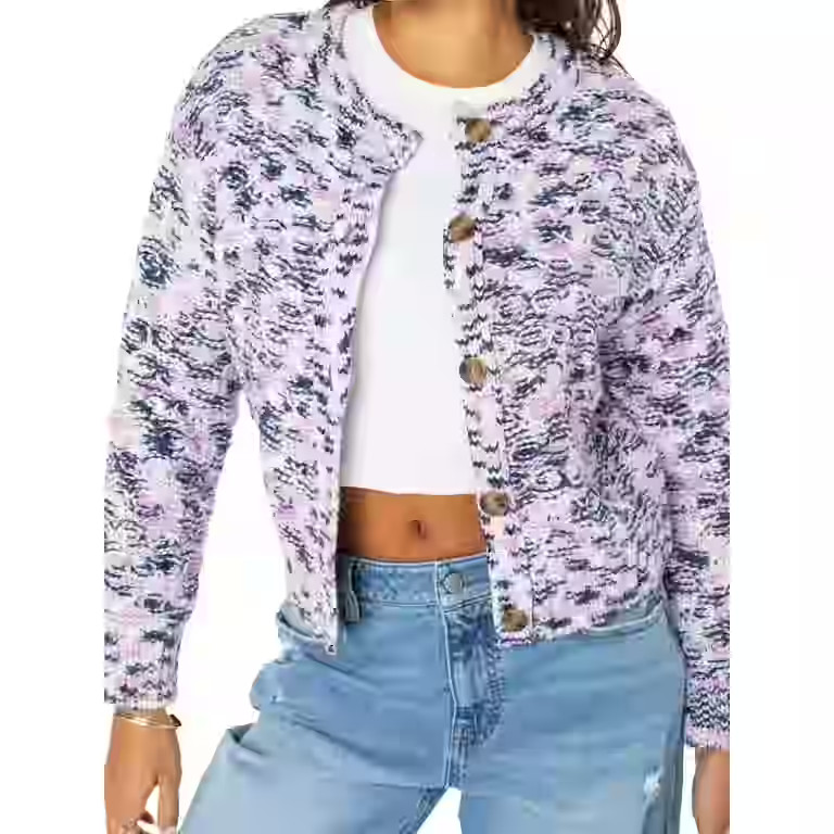 Celebrity Pink Juniors Crew Cardigan | Walmart (US)