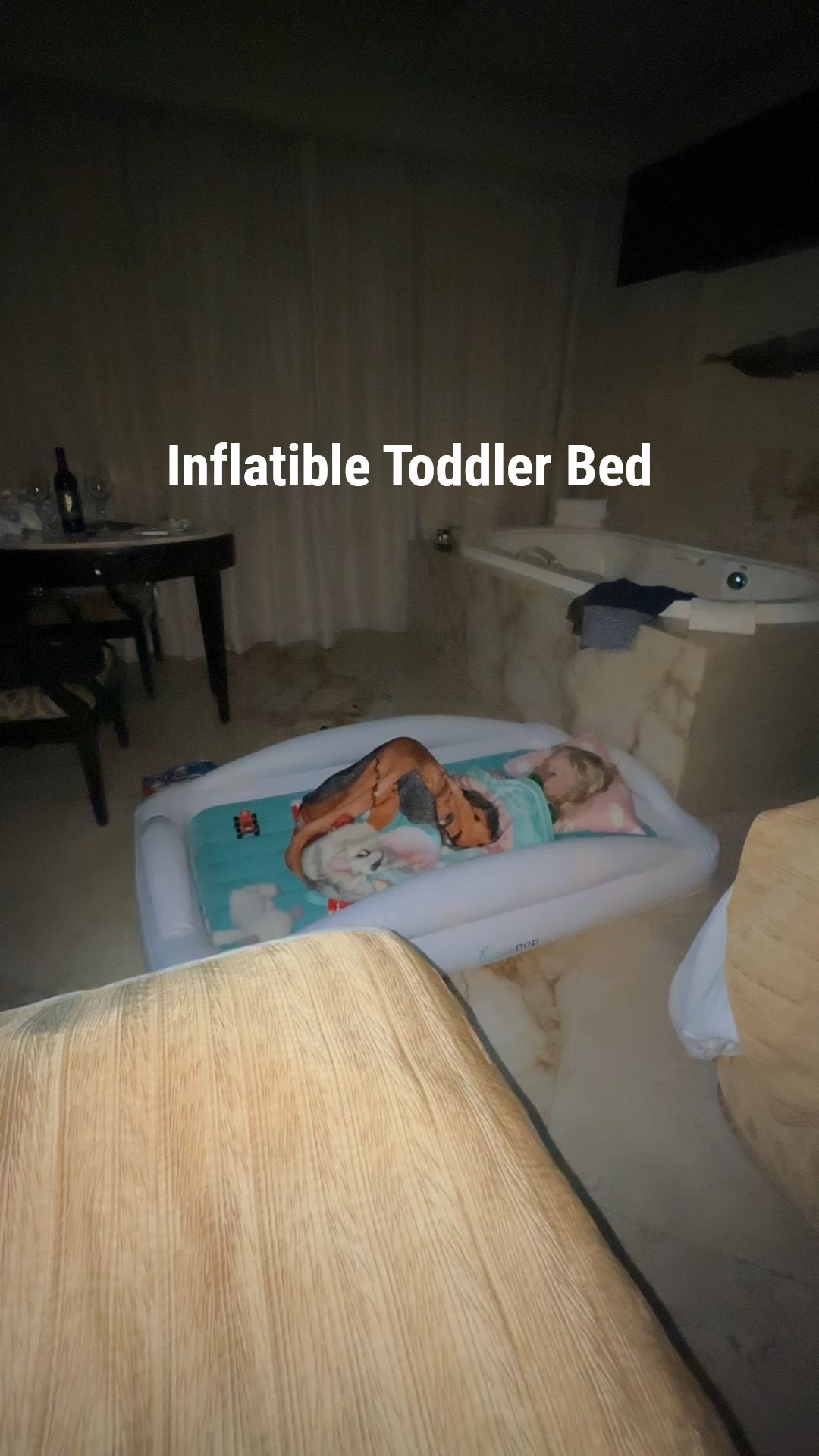 This toddler bed is amazing! Super easy to inflate and easy to pack! We used it in Mexico and Brooklynn loved it! 

#LTKFamily #LTKTravel #LTKKids