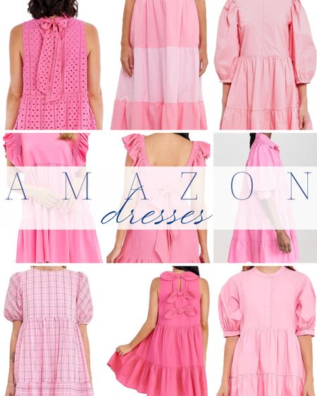pink dress | scalloped dress | Easter dress | spring dress | spring break | bow dress | midi dress | maxi dress | eyelet dress

#LTKstyletip #LTKbeauty #LTKSpringSale