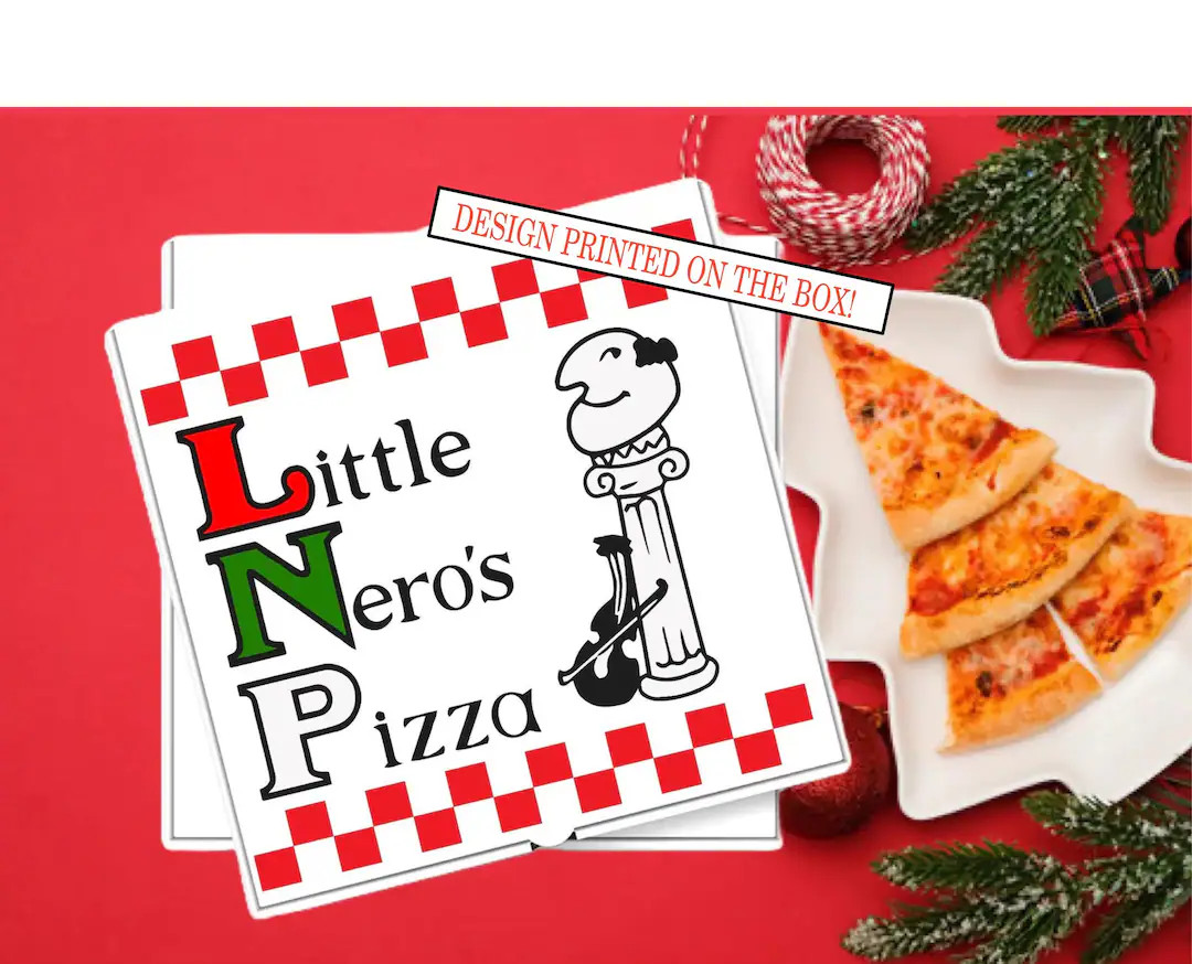 Home Alone Inspired Little Nero's Pizza Box: Holiday Party Decor - Etsy | Etsy (US)