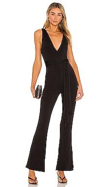 Lovers and Friends Sade Jumpsuit in Black from Revolve.com | Revolve Clothing (Global)