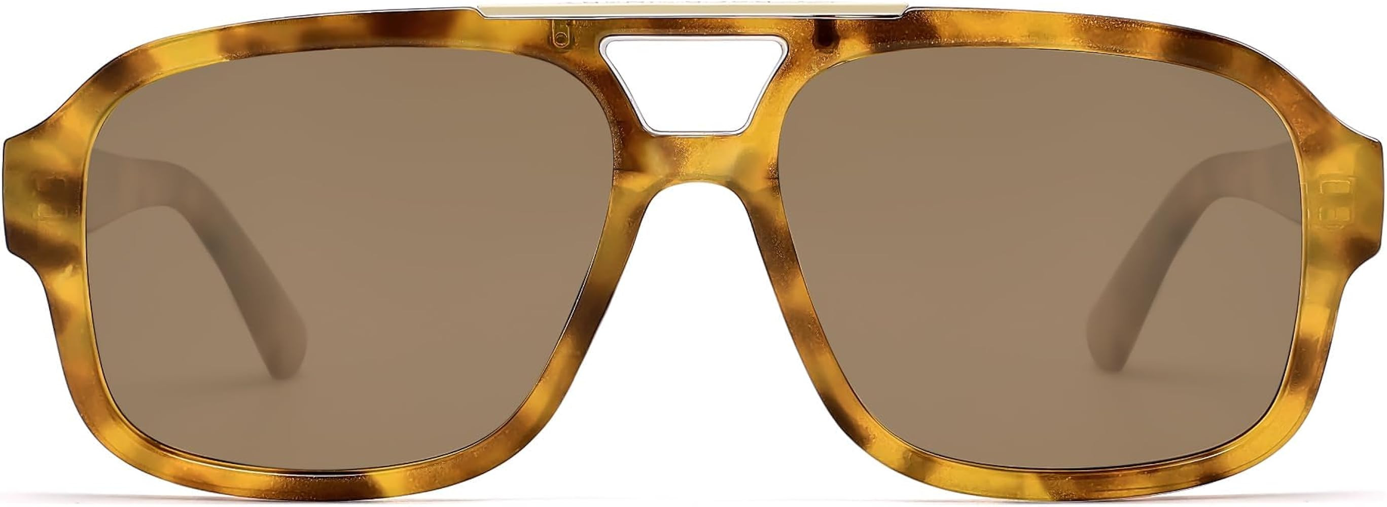 SOJOS Retro Aviator Sunglasses Womens Mens Polarized Vintage Trendy Rectangle Women Sunnies SJ233... | Amazon (US)