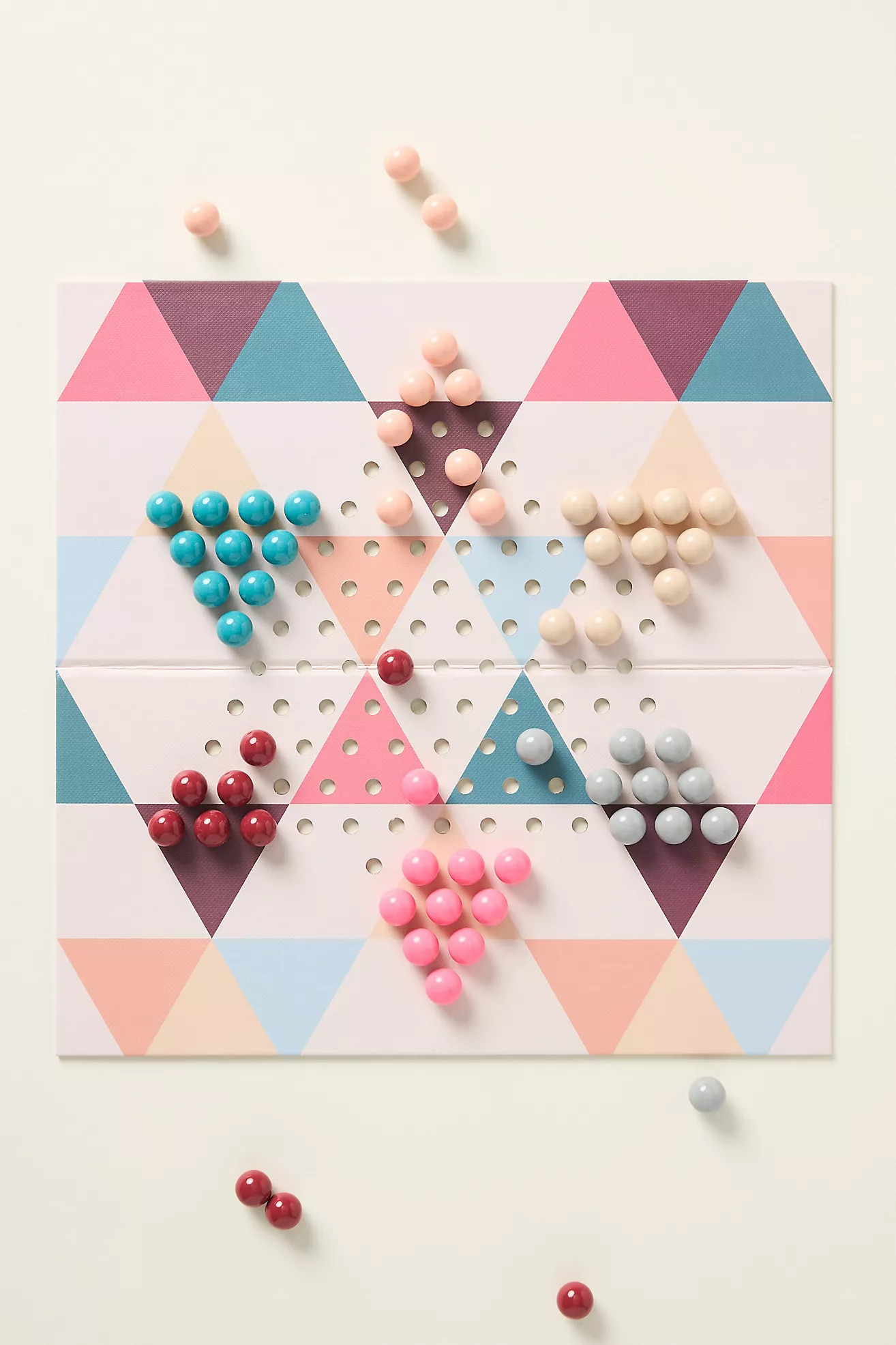 Printworks Chinese Checkers Board Game | Anthropologie (US)