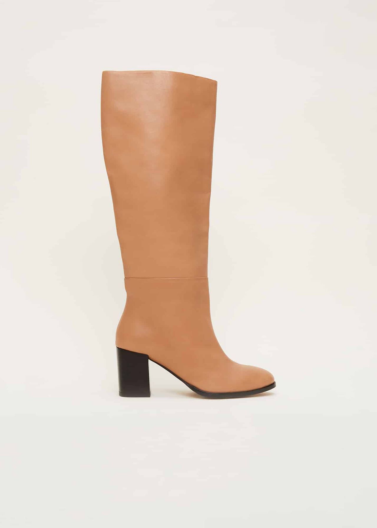 Leather Knee High Boots | Phase Eight (UK)