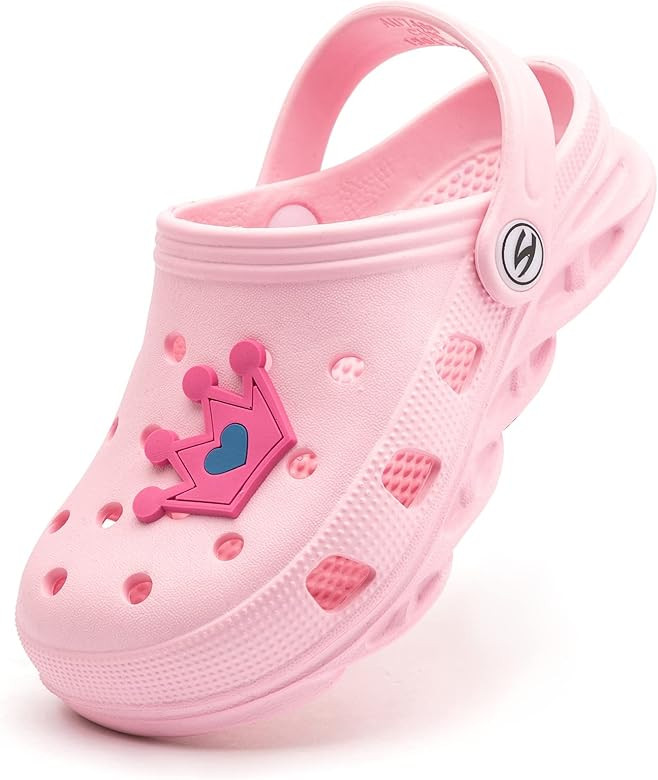 BODATU Boys Girls Garden Clogs Kids Slip On Beach Shoes Children Sandals for Indoor Outdoor | Amazon (US)