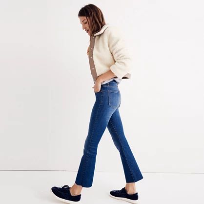 Cali Demi-Boot Jeans: Raw-Hem Edition | Madewell