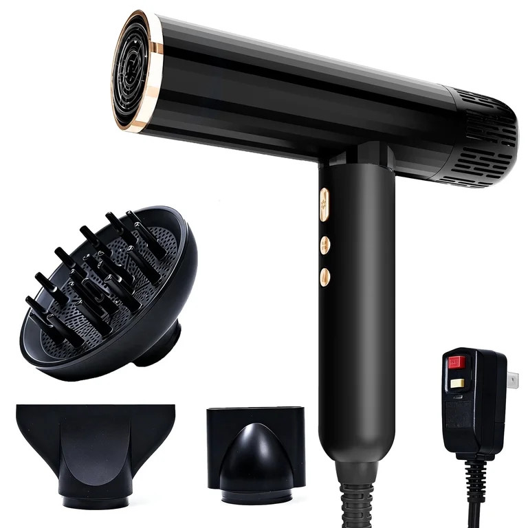 SKIMI Ionic Hair Dryer, High Speed 110000RPM Blow Dryer, Hair Blow Dryer with Diffuser for Women,... | Walmart (US)