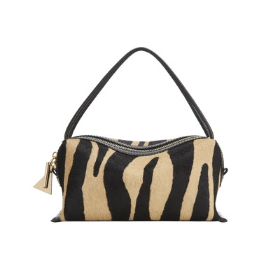 Verafied New York Zebra Calf Hair Café Mini Bag - Zebra Calf Hair Café Mini Bag | Shop.app