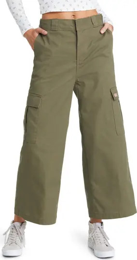 Crop Wide Leg Cargo Pants | Nordstrom