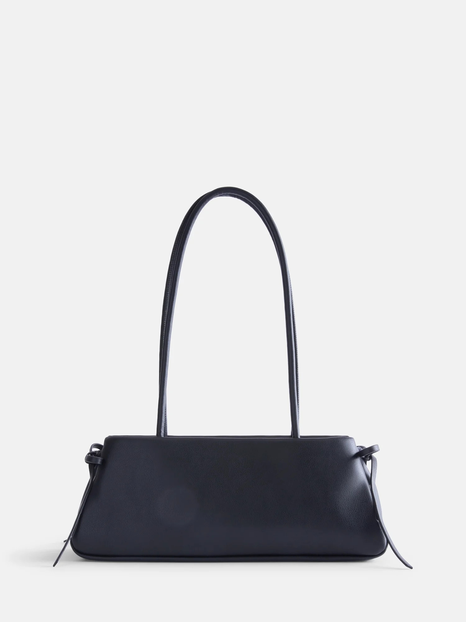 No Boundaries Women's Bow Shoulder Bag, Black | Walmart (US)