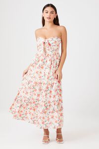 Floral Sweetheart Maxi Dress | Forever 21 (US)